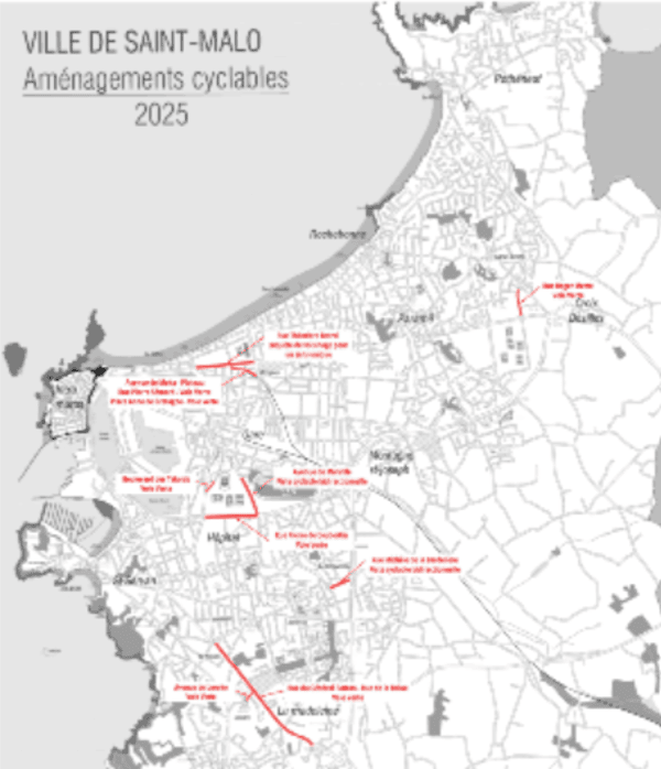 Amenagements Cyclables 2025 Saint-Malo