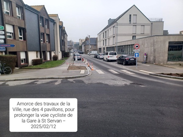 Rue des 4 pavillons - mars 01