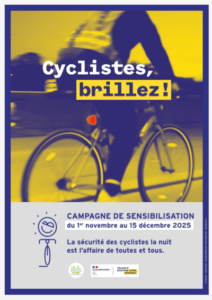 Campagne 2025 Cyclistes brillez