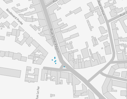 Besoin de stationnement Place Carnot - Cartographie Baromètre Vélo 2025