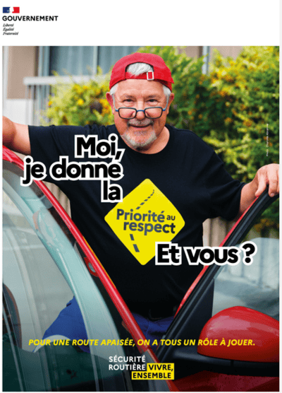 Campagne 2025 "Priorité au respect " à l'intention des automobilistes