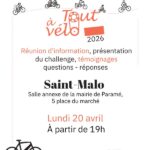 Réunion de lancement du Challenge Tout à Vélo - Saint Malo - 2026