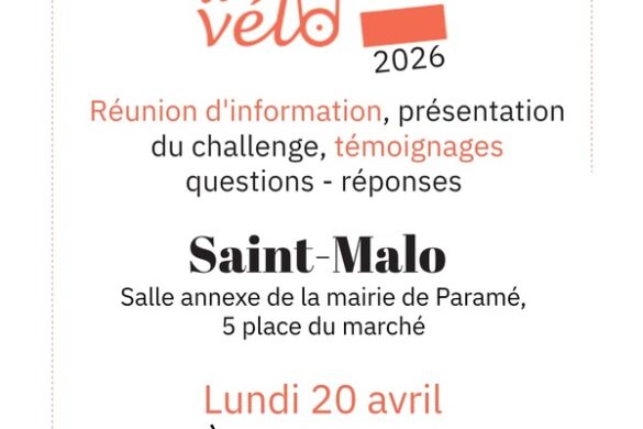 Réunion de lancement du Challenge Tout à Vélo - Saint Malo - 2026