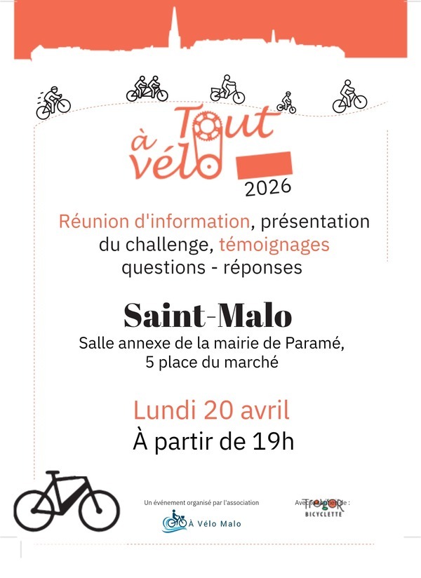 Lancement Challenge Tout à Vélo
