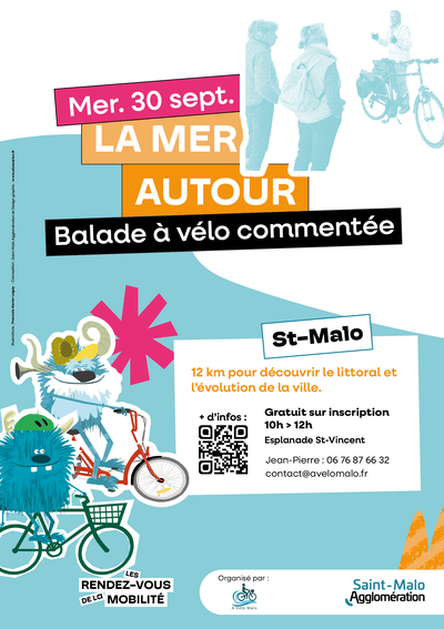 Balade à vélo "la mer autour"